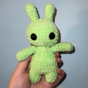 Crochet Green Alien Plush