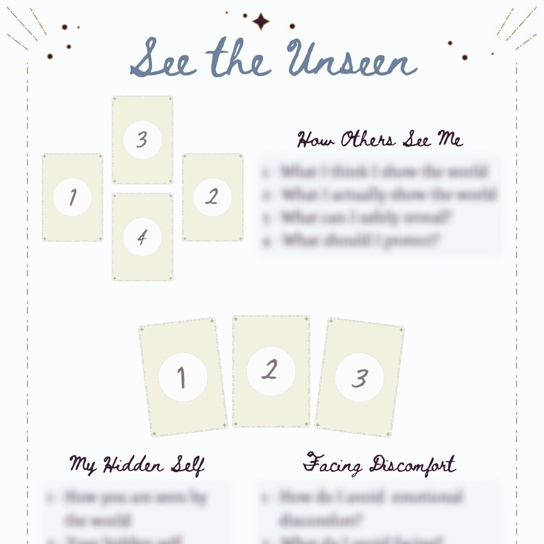 11 Printable Tarot Spreads for Personal Growth and Selfdiscovery