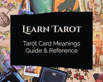 Tarot Learning Guide for Beginners | 78 Card Meanings Reference | Modern Reading Manual PDF
