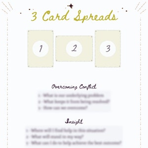 23 Printable Tarot Spreads for Beginners: Instant Download Tarot Card ...