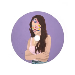 Hand Painted CD Olivia Rodrigo Sour Album