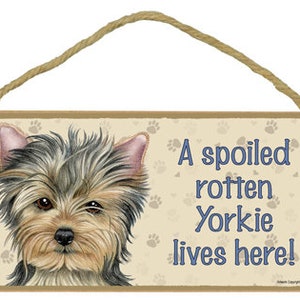 A Spoiled Rotten Golden  Retriever Lives Here Made in The USA Wood Hanging  Dog Sign Gift Home Decor 10x 5 Fast Free Shipping New 371 - Yahoo Shopping