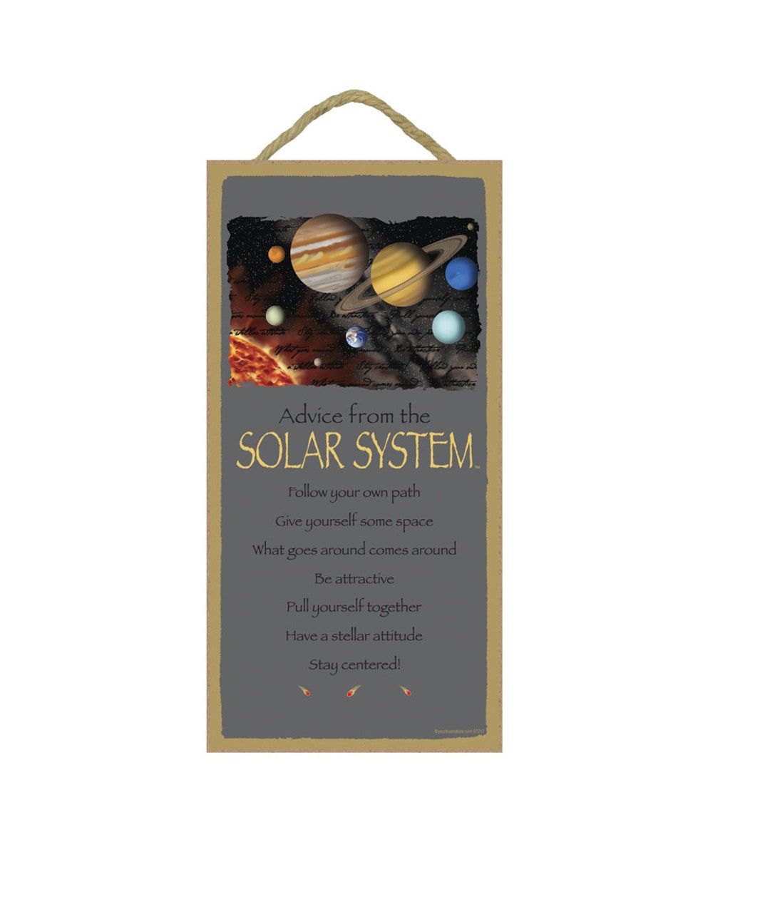 Advice From the Solar System Follow You Own Path Have a Stellar ...