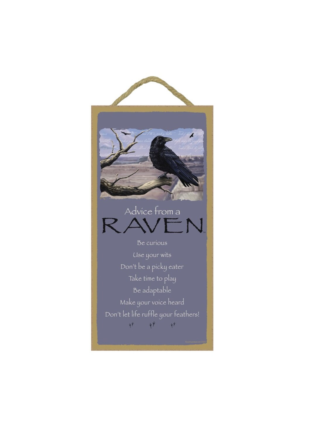Advice From a Raven Be Curious Use Your Wits Be Adaptable Make Your ...