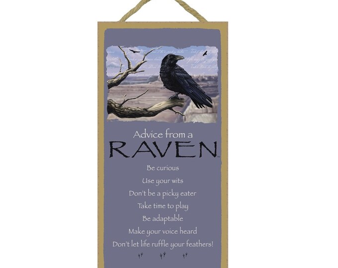 Advice From a Raven Be Curious Use Your Wits Be Adaptable Make Your ...