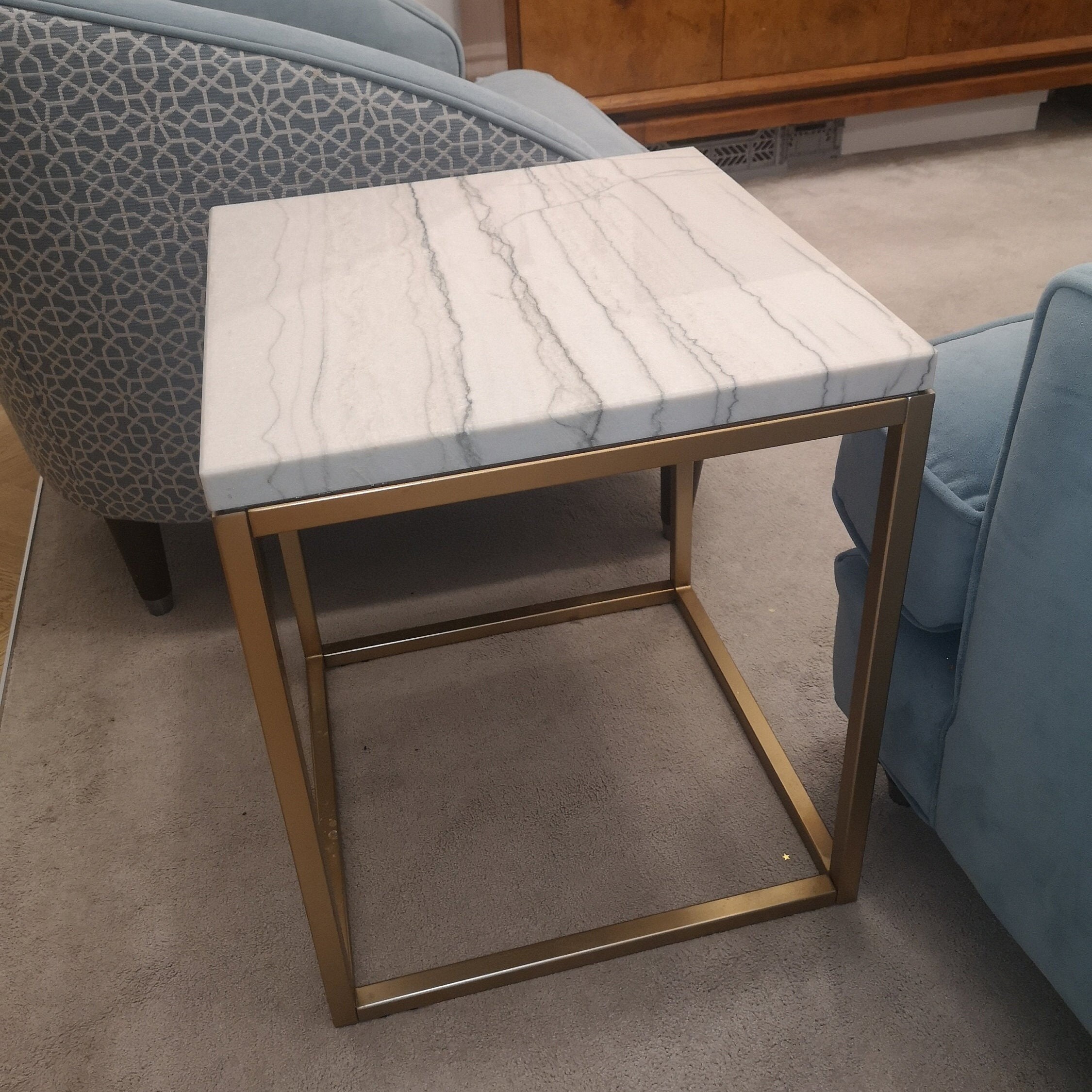 Marble / Granite Side Tables Etsy