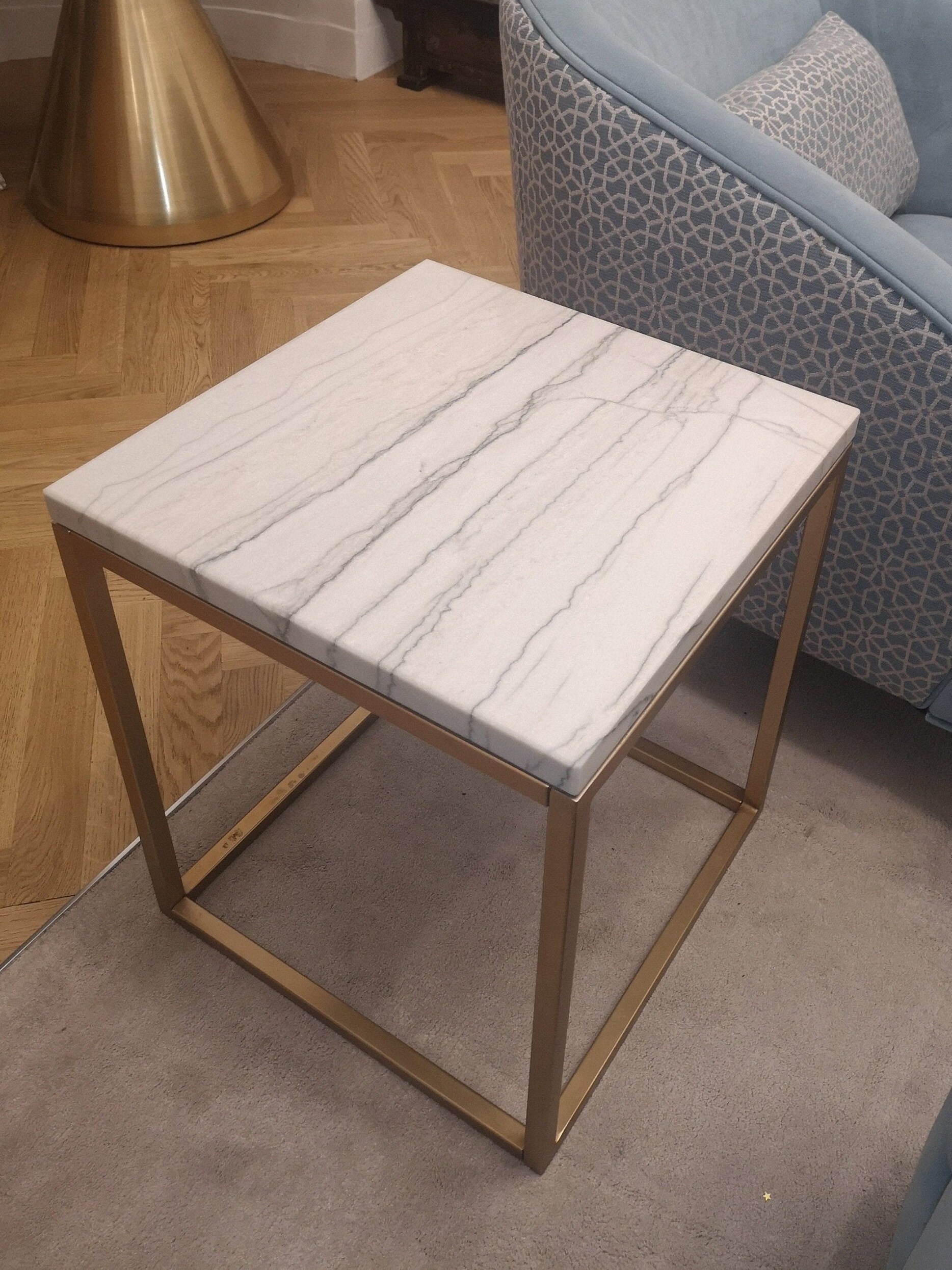 Marble / Granite Side Tables Etsy