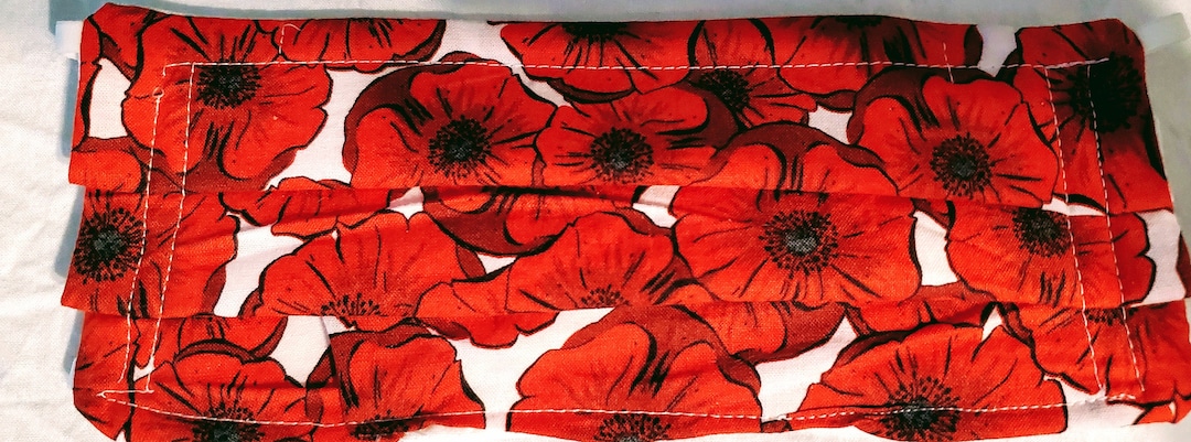 Universal Poppy Poppy Universal 3 Layer Mask. Adjust Nose Wire/adjustable Ears - Etsy ...
