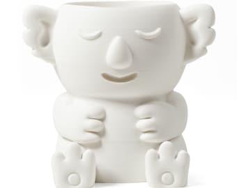 Eco-Friendly Koala Plant Pot: Sustainable 3D Printed