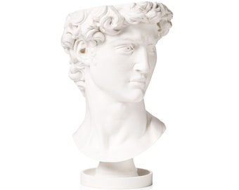 David Renaissance Eco-Friendly 3D Printed Head Planter