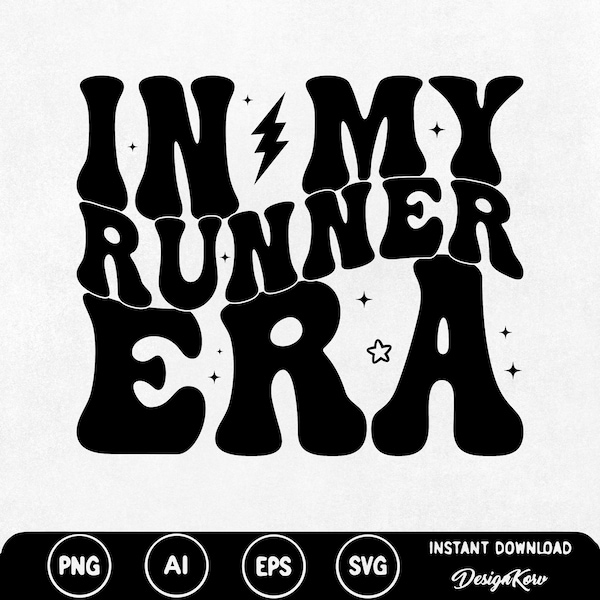 In My Runner Era Svg Png athlete shirt Cool Aunt Svg Png Custom Nail Decals Easy Bulletin Board cute t equestrian gift Track Mom Svg Classic