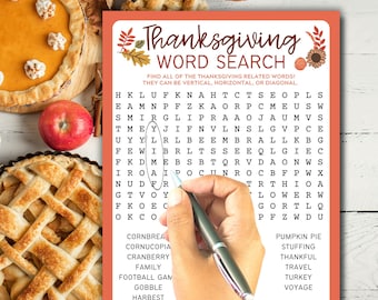 Erntedank Wortsuchlauf | Erntedank Spiel | Thanksgiving Familienaktivität | Erntedank-Unterrichtsspiel | Erntedank-Spiel