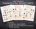 Thanksgiving BINGO Game for Kids and Adults | Thanksgiving Printable Games | Thanksgiving Family Activity | Thanksgiving Classroom Game 