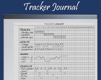 Bemerkenswertes Tracker Journal