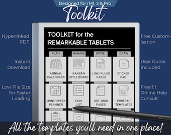Toolkit for the reMarkable tablets