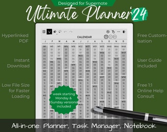 Supernote Ultimate Planner