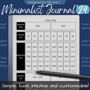 reMarkable Minimalist Journal image 1