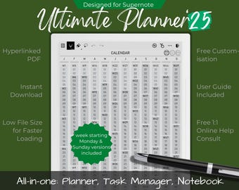 Supernote Ultimate Planner