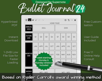 Supernote Bullet Journal