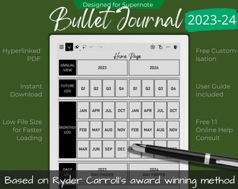 Supernote Bullet Journal
