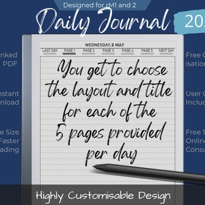Remarkable Daily Journal