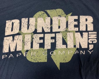 Gently Used Dunder Mifflin T shirt Large
