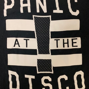 Gently Used Panic! At the Disco t shirt small