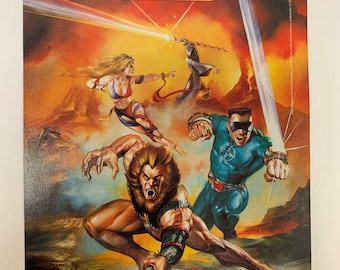 Eternal Champions (1993, Sega Genesis) Custom Cassette Tape