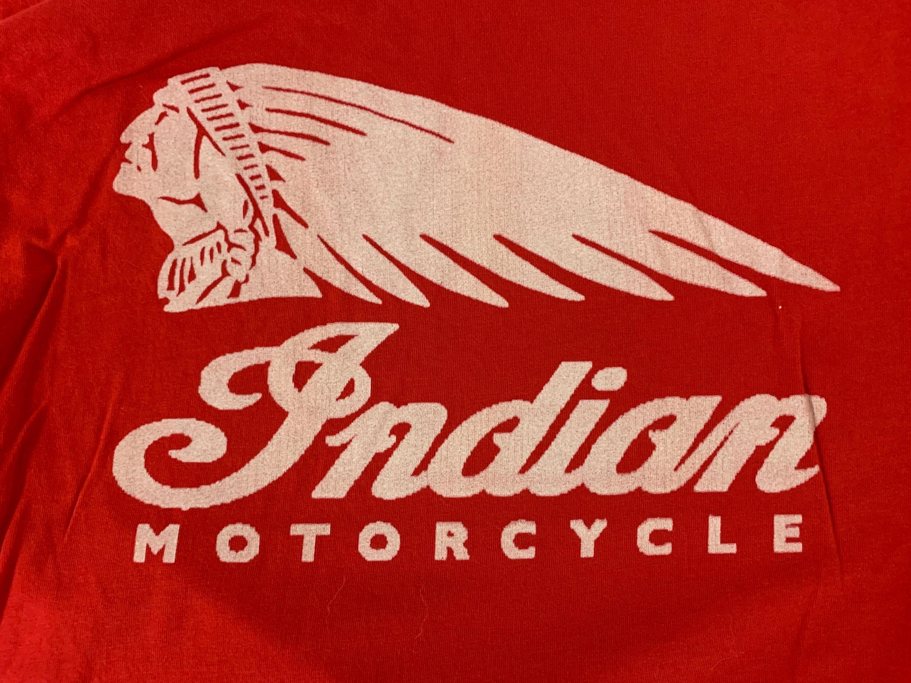 Vintage Indian Motorcycle Shirt - Etsy