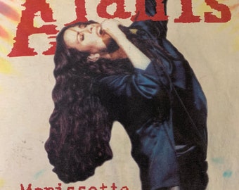 RARE Vintage Alanis Morissette Jagged Little Pill Tour camiseta XL