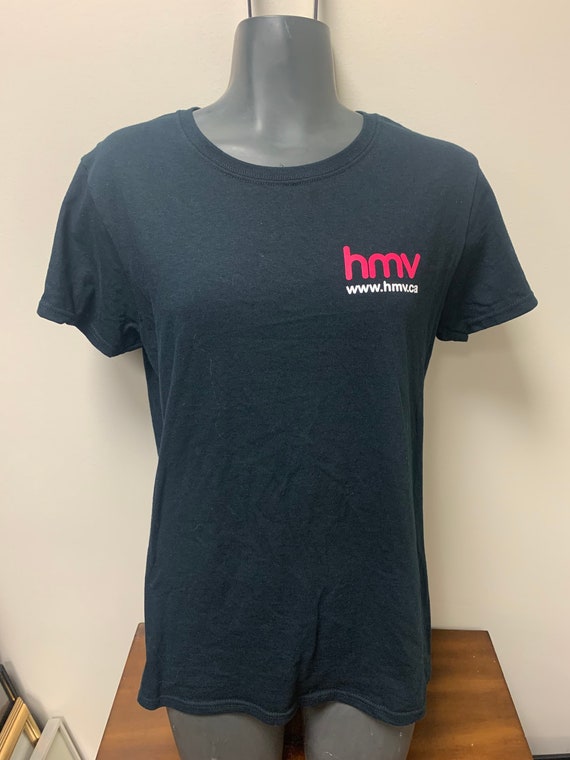 Gently Used HMV Employee T Shirt Womens 