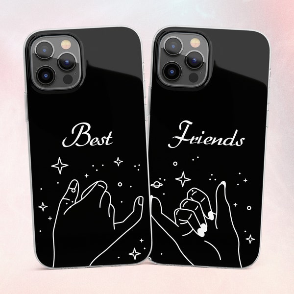 Matching Phone Cases, Pinky Promise fits for iPhone 13, 12, 11, Xs Max, Xr, 7+, 8+, for Samsung Galaxy s21 ultra, s21, s20, s10, a70, a52