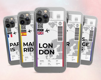 Airport ticket phone case deals