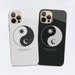 Yin Yang Matching Phone Cases Sun and Moon Cover for iPhone 13 12 Mini 11 Pro Max Xs Xr X 8 7, fits Samsung Note S20 Ultra S10e S10 A12 A52 