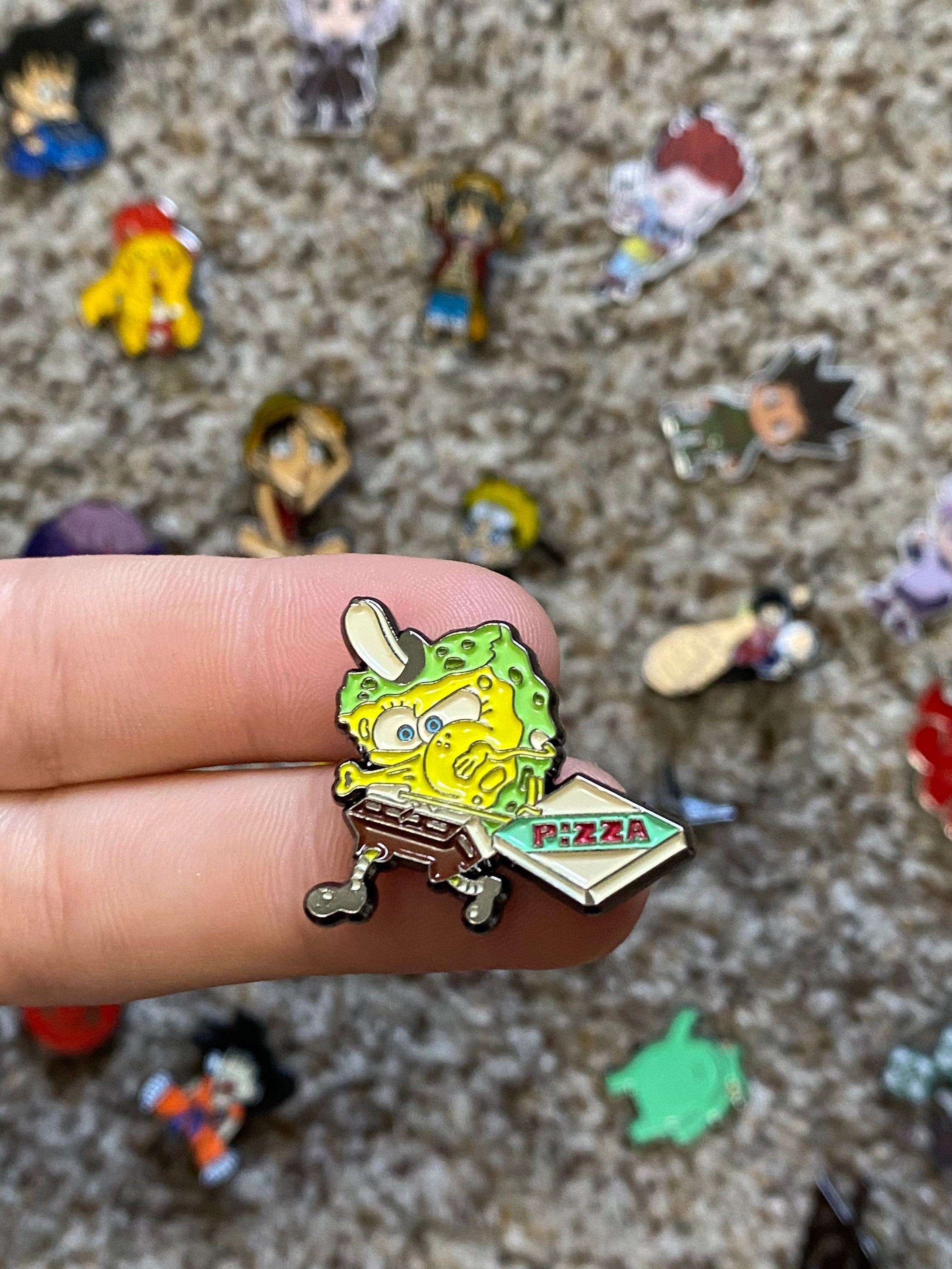 SpongeBob SquarePants Cartoon Pin SpongeBob SquarePants Pin | Etsy