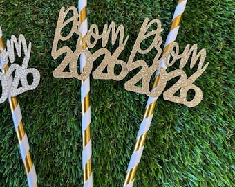 Prom 2026 Straws, Prom Favours, Prom Night Accessories