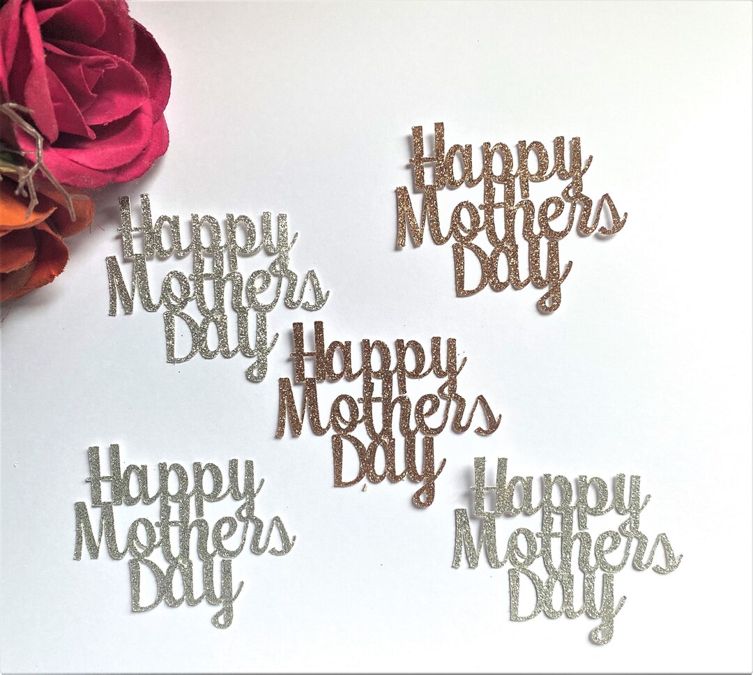 Mothers Cake Toppers /happy Mothers Day Cupcake Toppers/mothers Day