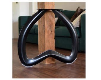 Sculptural Steel Table Legs – Modern Dining Table or Desk Base