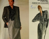 Vogue 1755 Size 16 American Designer Anne Klein