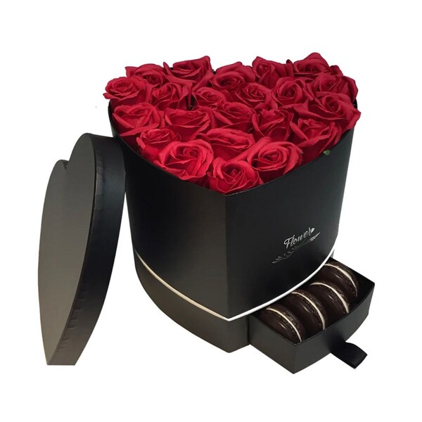 Floral Heart Box Etsy