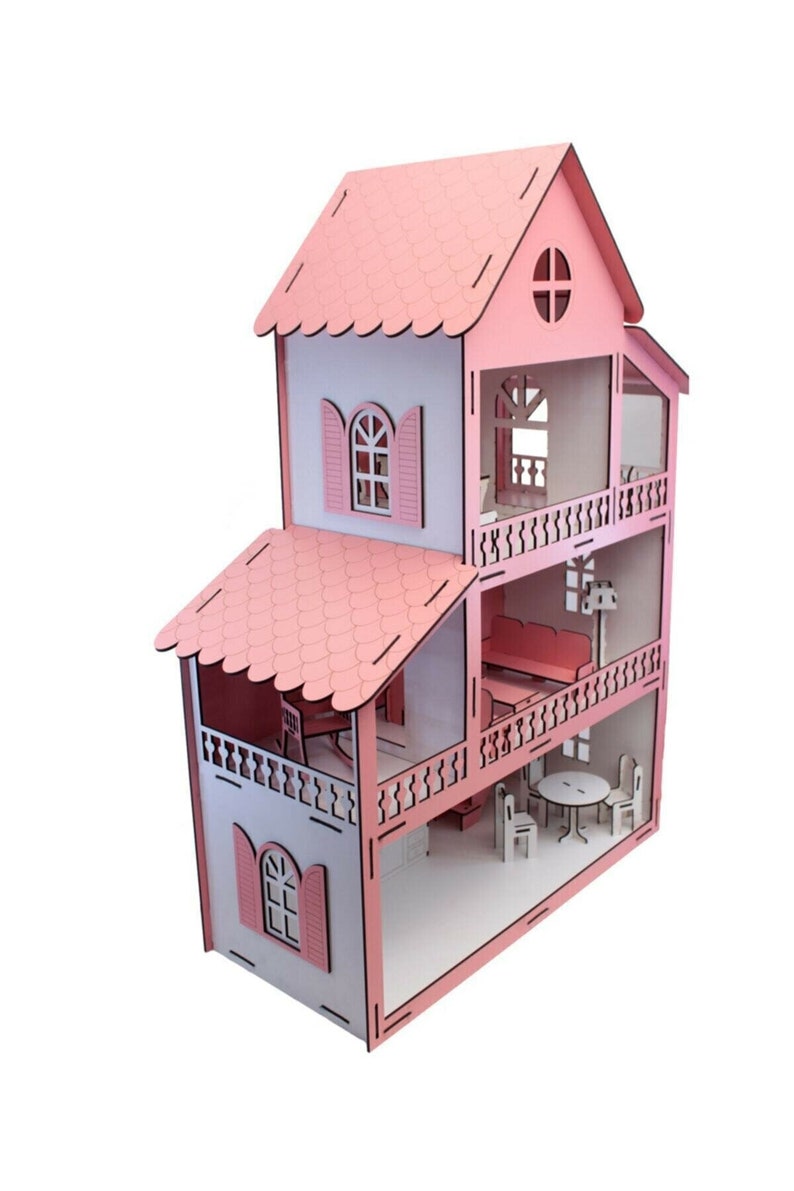 Barbie Baby Doll House Laser Cut Files Etsy Ireland