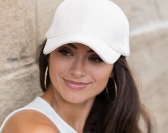 Velour Baseball Cap-Women's Ball Cap