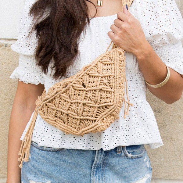 Macrame Sling Bag