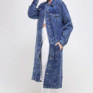 White Non-Strech Third quarter denim jacket