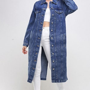 White Non-Strech Third quarter denim jacket