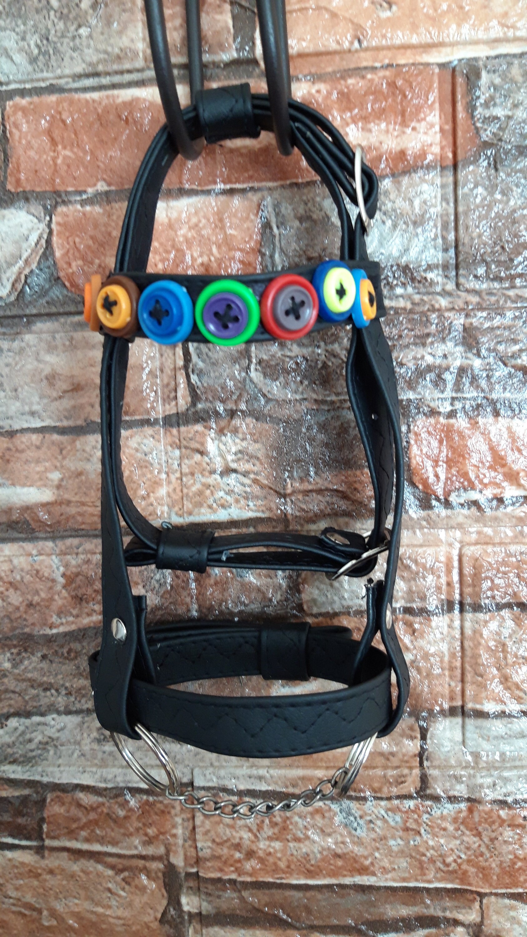 Hobby Horses bridle with buttons Etsy