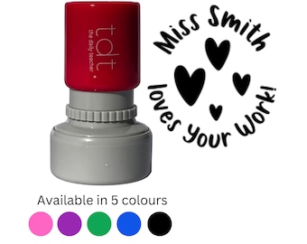 Personalised Teacher Stamp, Customised Stamp, Teacher Stamp, Teacher Gift, Christmas Gift, Stamp