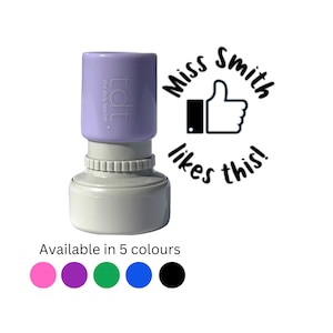 Personalised Teacher Stamp, Customised Stamp, Teacher Stamp, Teacher Gift, Christmas Gift, Stamp