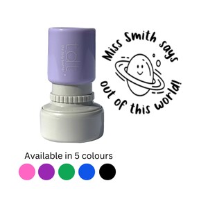 Personalised Teacher Stamp, Customised Stamp, Teacher Stamp, Teacher Gift, Christmas Gift, Stamp