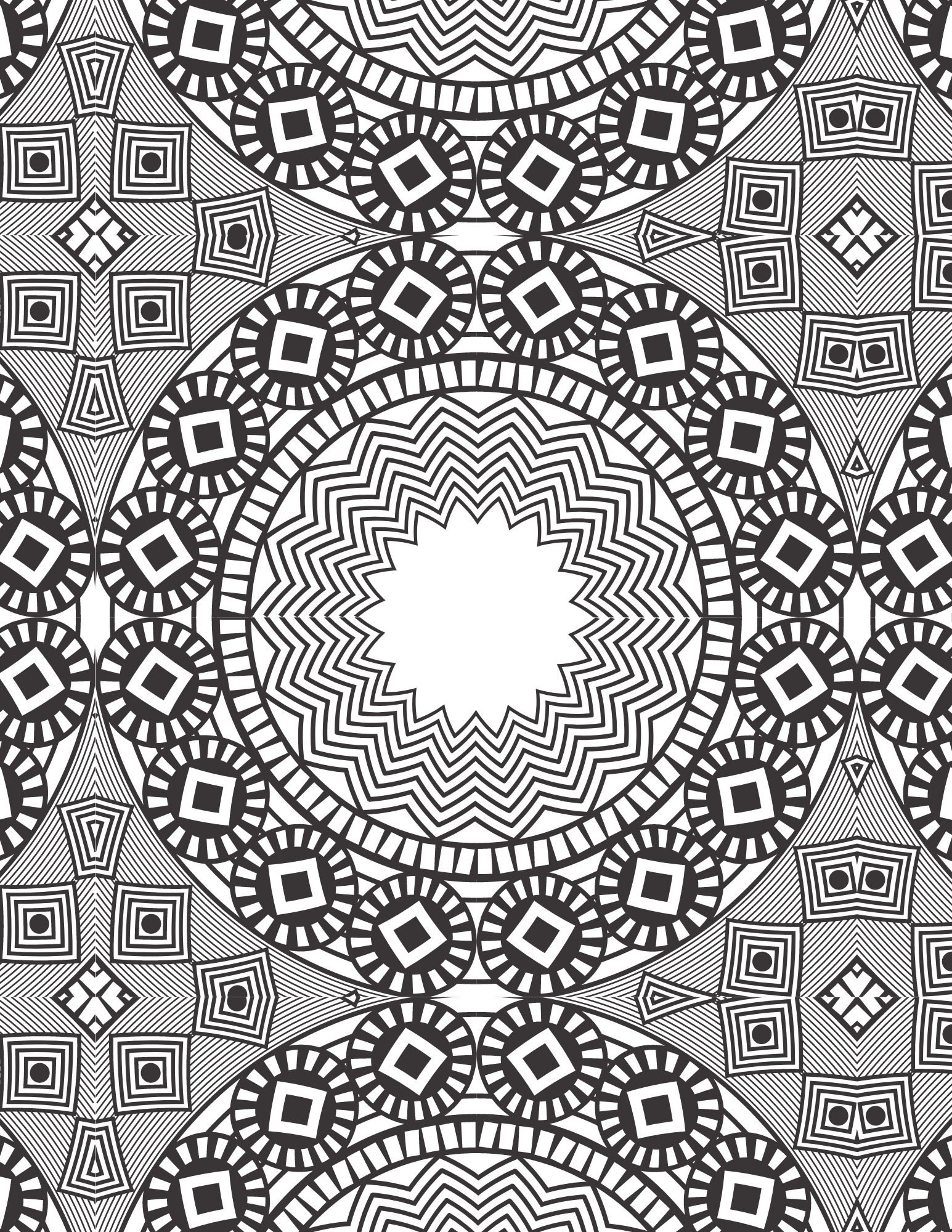30 Mandala Meditation coloring pages PRINTABLE mindset | Etsy
